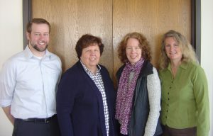 Photo of Madison-Based BOSS Researchers: Adam Paulsen, Mary Fischer, Carla Schubert, Dayna Dalton